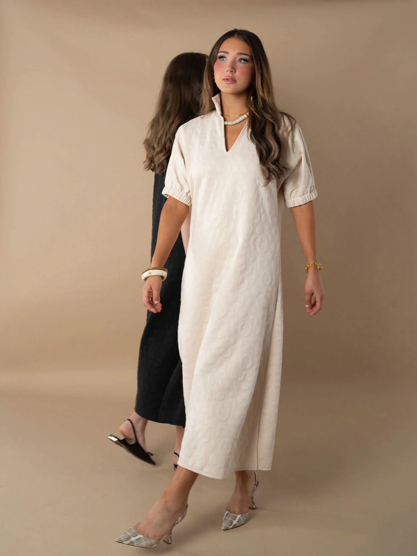 Poppy Maxi - Sandstone Cheetah