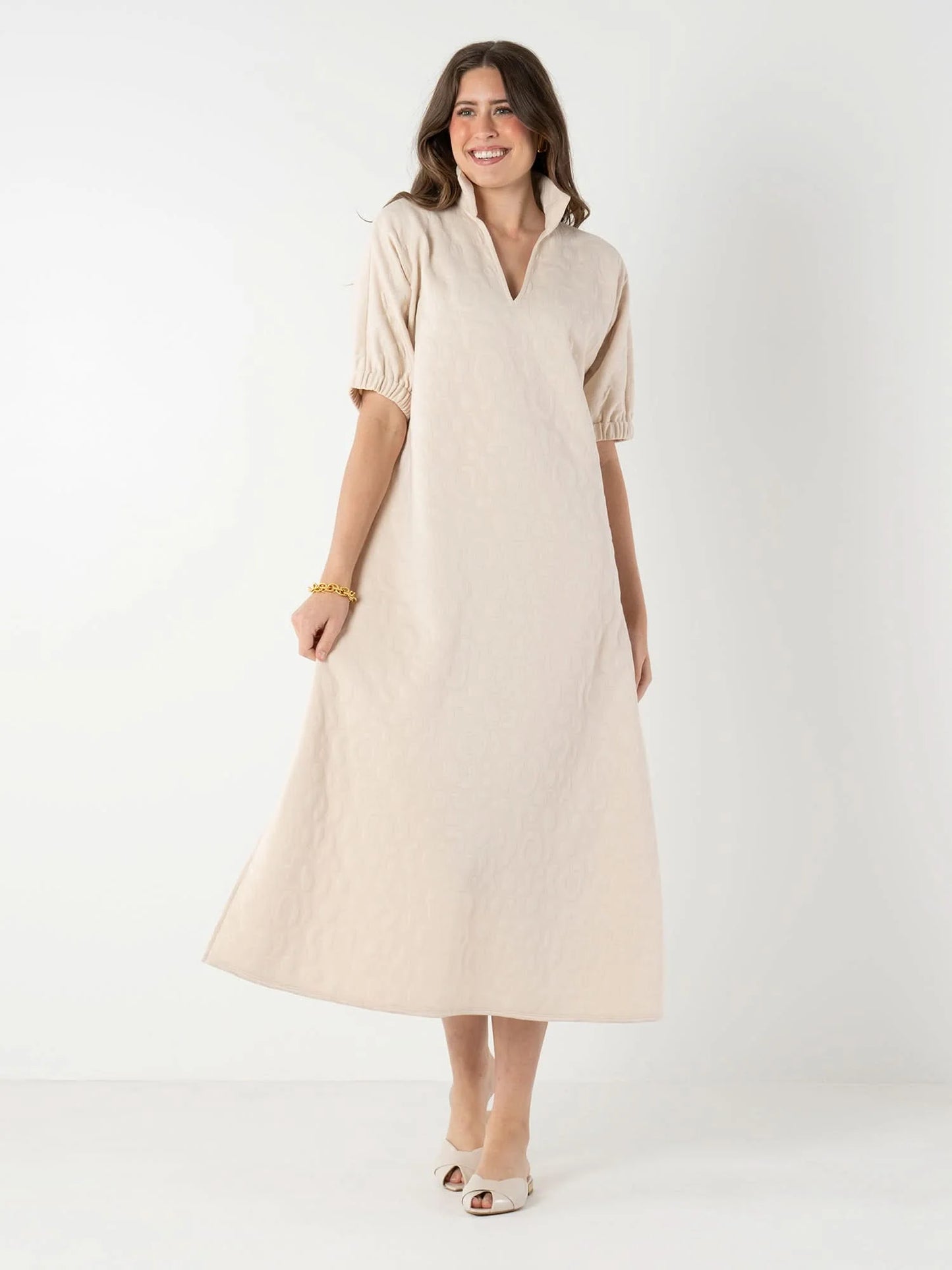 Poppy Maxi - Sandstone Cheetah