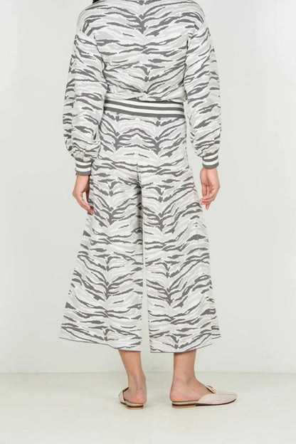 Teddy Crop Trouser - Wild Marble