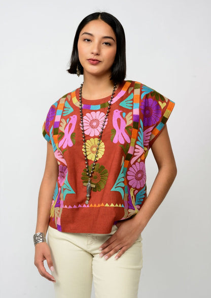 Francesca Rust Top TOP SISTER MARY