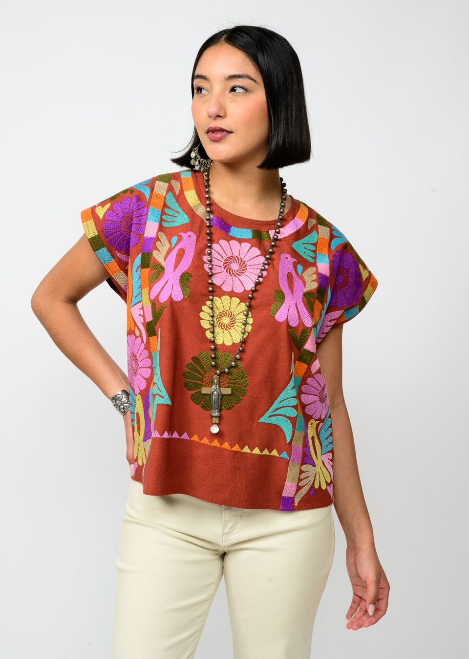 Francesca Rust Top TOP SISTER MARY