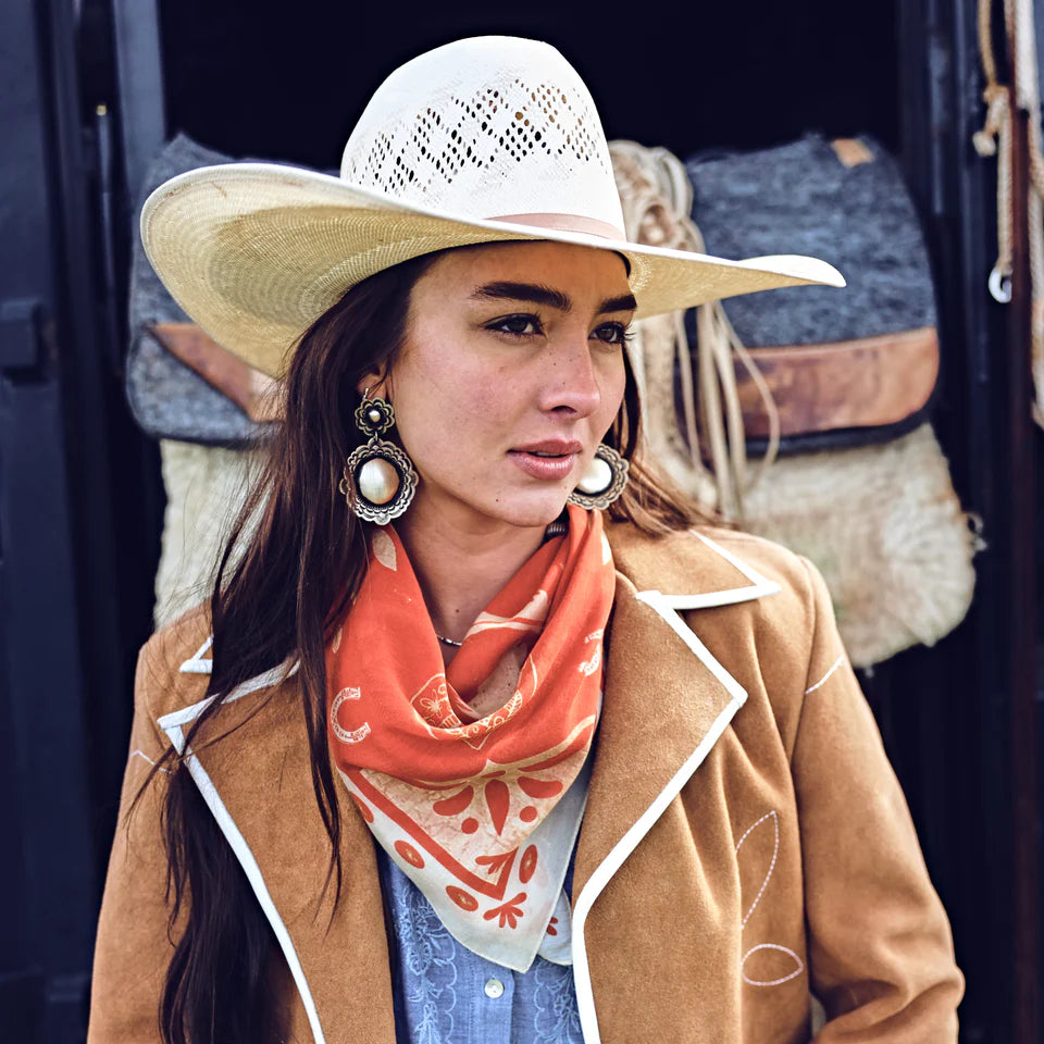 Sweetheart of the Rodeo - Scarf Bandana Scarves Fringe Scarves