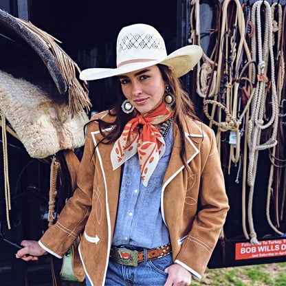Sweetheart of the Rodeo - Scarf Bandana Scarves Fringe Scarves