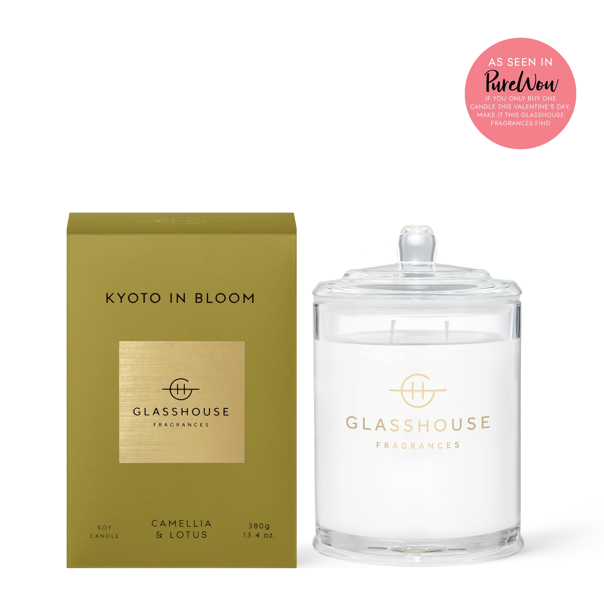 Kyoto In Bloom - 13oz Candle Candle Glasshouse Fragrances   