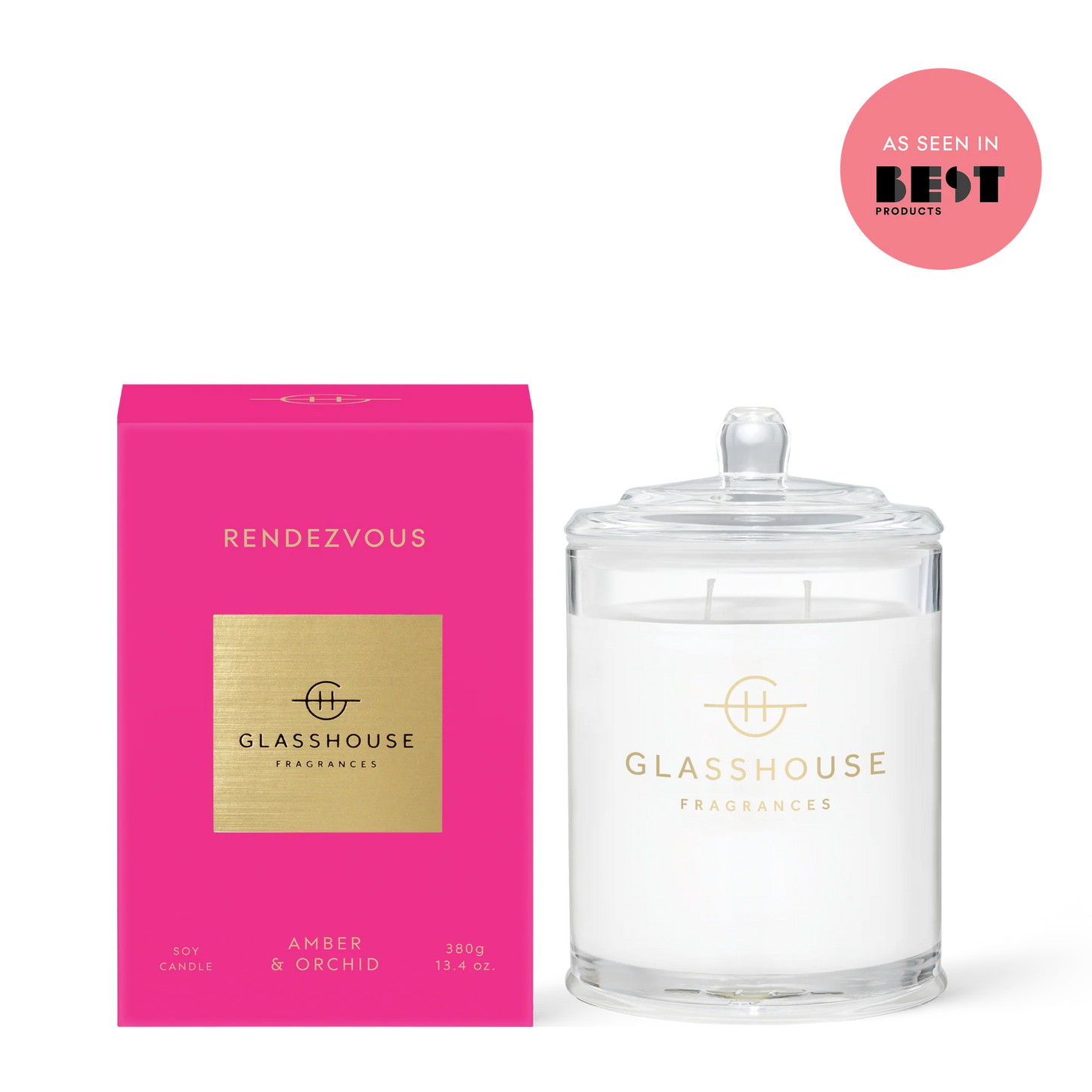 Rendezvous - 13oz Candle Perfume Glasshouse Fragrances   
