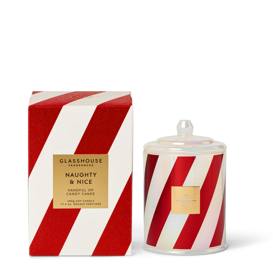 Naughty & Nice - 13oz Candle Candles Glasshouse Fragrances