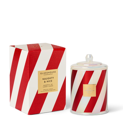 Naughty & Nice - 13oz Candle Candles Glasshouse Fragrances