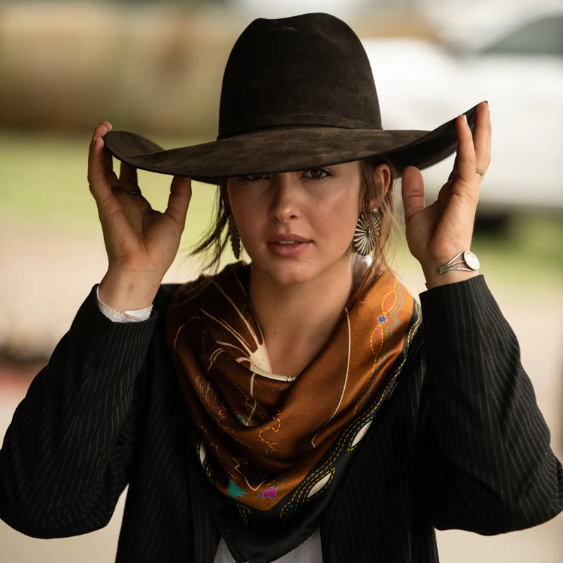 Western Yoke - Scarf Bandana Scarves Fringe Scarves