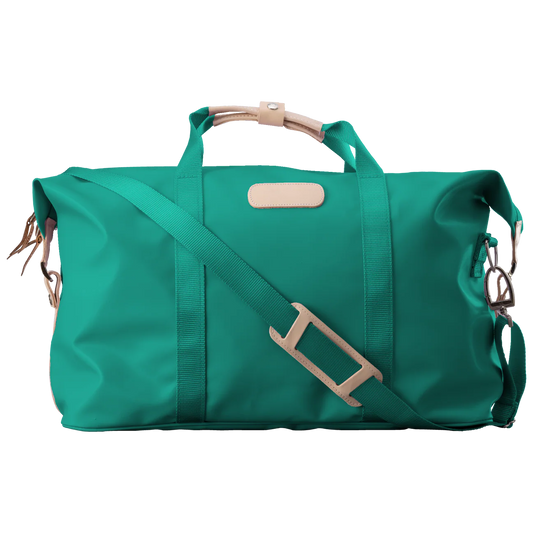Weekender (Order in any color!) Travel Bags Jon Hart Teal Coated Canvas