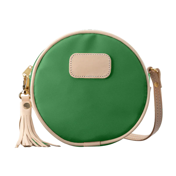 Luna (Order in any color!) Crossbodies Jon Hart Kelly Green Coated Canvas  