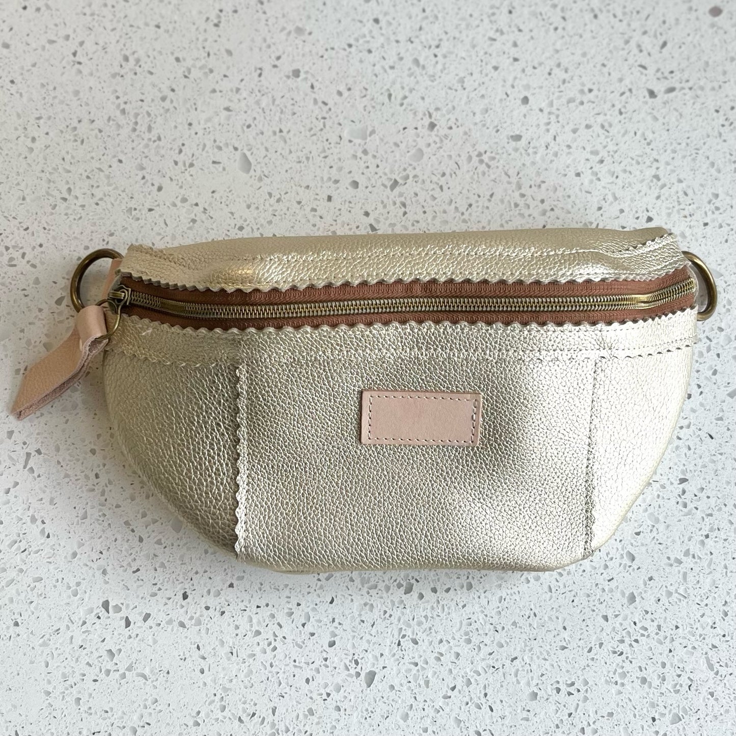 Better Than A Fanny Pack - Gold (Pouch Only) Fanny Packs Indigo Laine and Company   