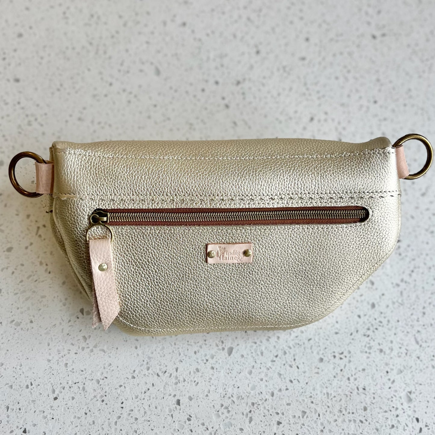 Better Than A Fanny Pack - Gold (Pouch Only) Fanny Packs Indigo Laine and Company   