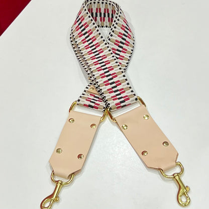 Fancy Strap - Red/Black/Tan Fanny Packs Indigo Laine