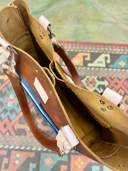 Blue Collar Tote - Montana/Denim Stripe