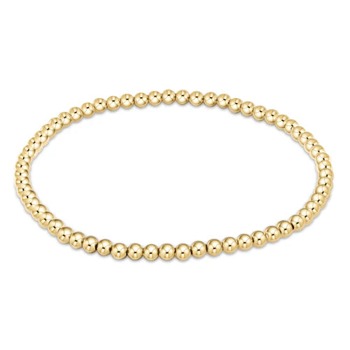 enewton Extends - Classic Gold 3mm Bead Bracelet Bracelet ENEWTON   