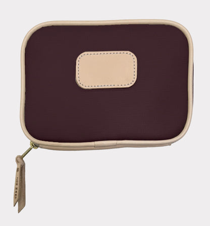 Bedell (Order in any color!) Crossbodies Jon Hart Burgundy Coated Canvas