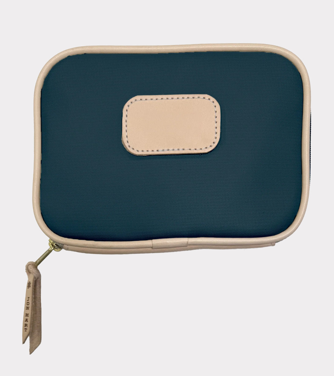 Bedell (Order in any color!) Crossbodies Jon Hart French Blue Coated Canvas