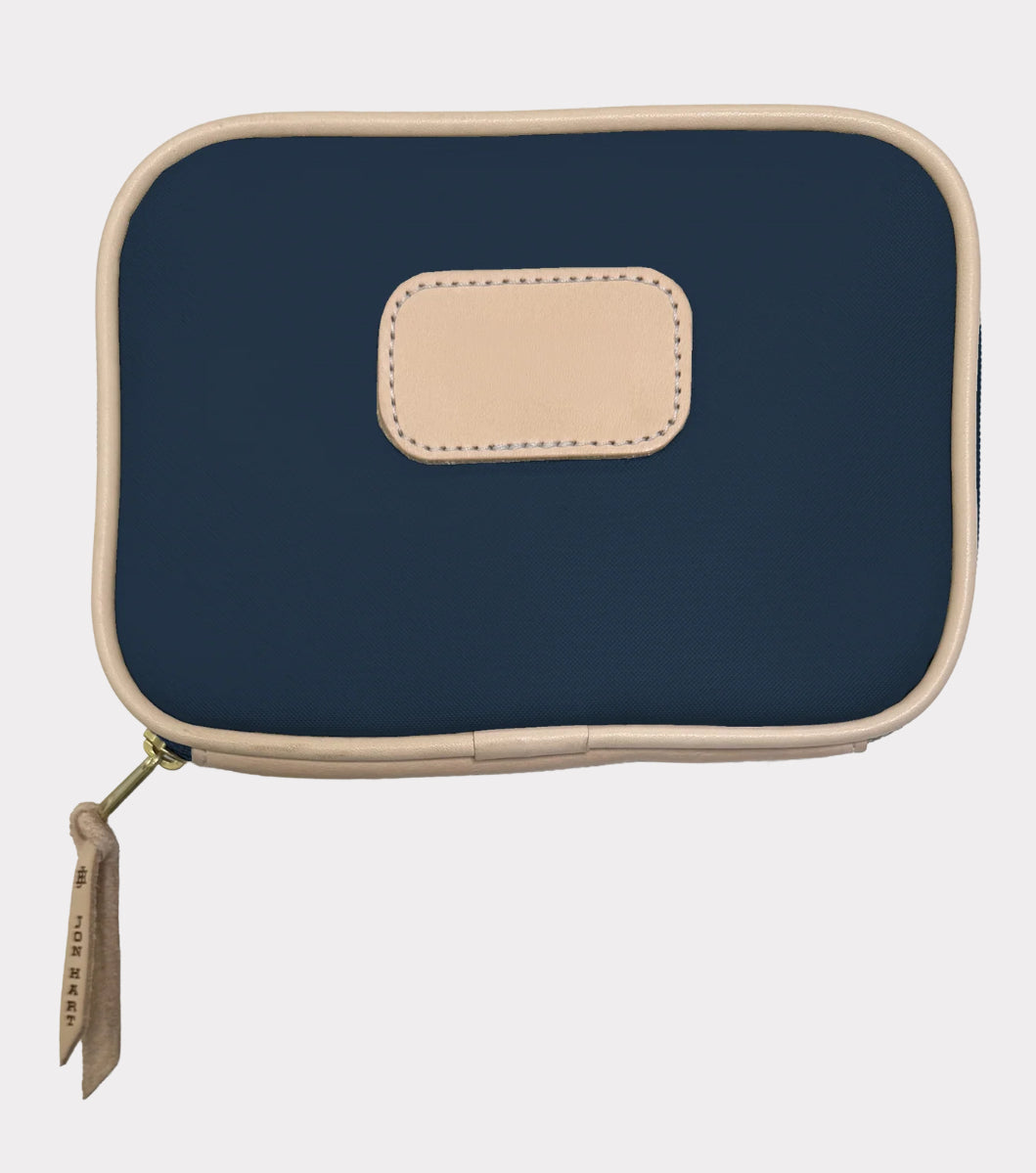 Bedell (Order in any color!) Crossbodies Jon Hart Navy Coated Canvas
