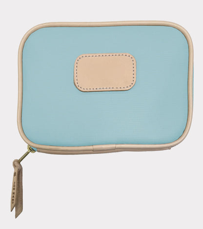 Bedell (Order in any color!) Crossbodies Jon Hart Ice Blue Coated Canvas