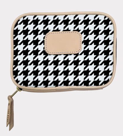 Bedell (Order in any color!) Crossbodies Jon Hart Houndstooth Coated Canvas