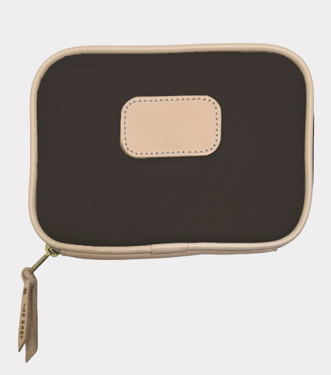 Bedell (Order in any color!) Crossbodies Jon Hart Espresso Coated Canvas