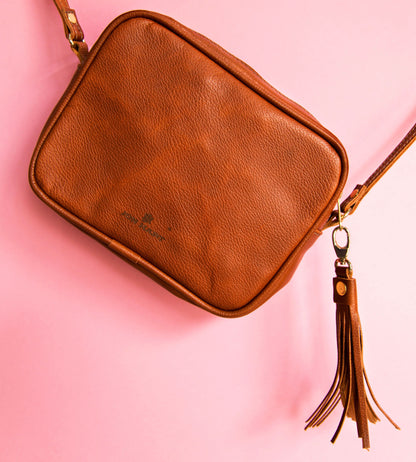Leather Lola (Order in any color!) Crossbodies Jon Hart   