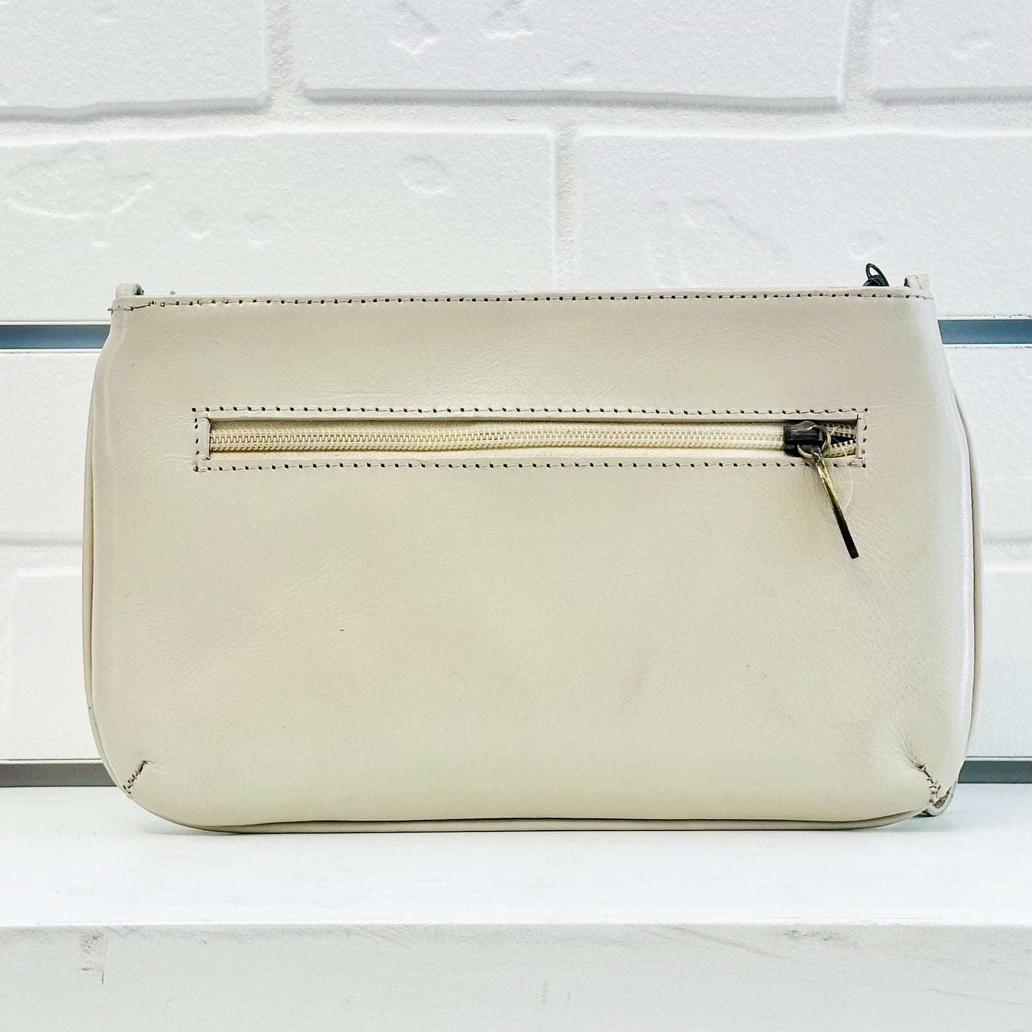 Daniela Hand-Tooled Leather Crossbody - Ivory Crossbodies Hide and Chic