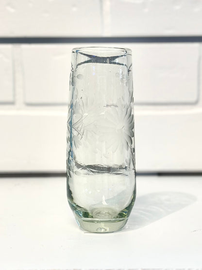 Mexico Condessa Glass Stemless Champagne Flute - Clear HOME DECOR/PRODUCT Rose Ann Hall Designs