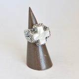 Cross Mother of Pearl Ring