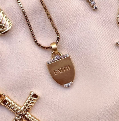 Shield of Faith Necklace NECKLACES JOY DRAVECKY