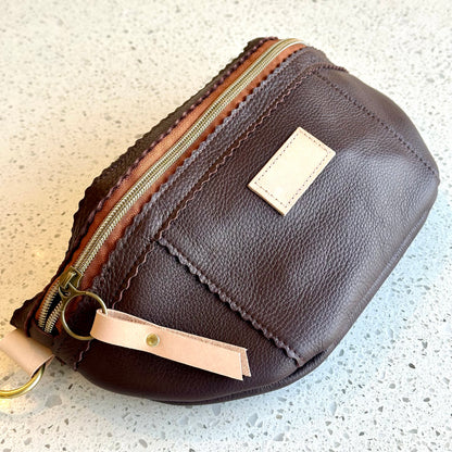 Better Than A Fanny Pack - Chocolate (Pouch Only) Fanny Packs Indigo Laine