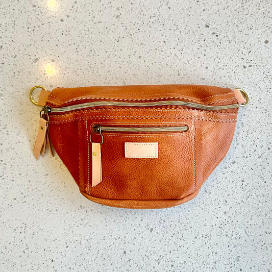 Medium Fanny Pack - Camel (Pouch Only) Fanny Packs Indigo Laine