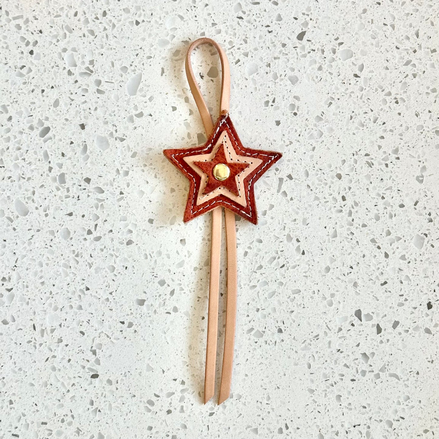 Multi Starburst Purse Charm - Orange HANDBAGS Indigo Laine