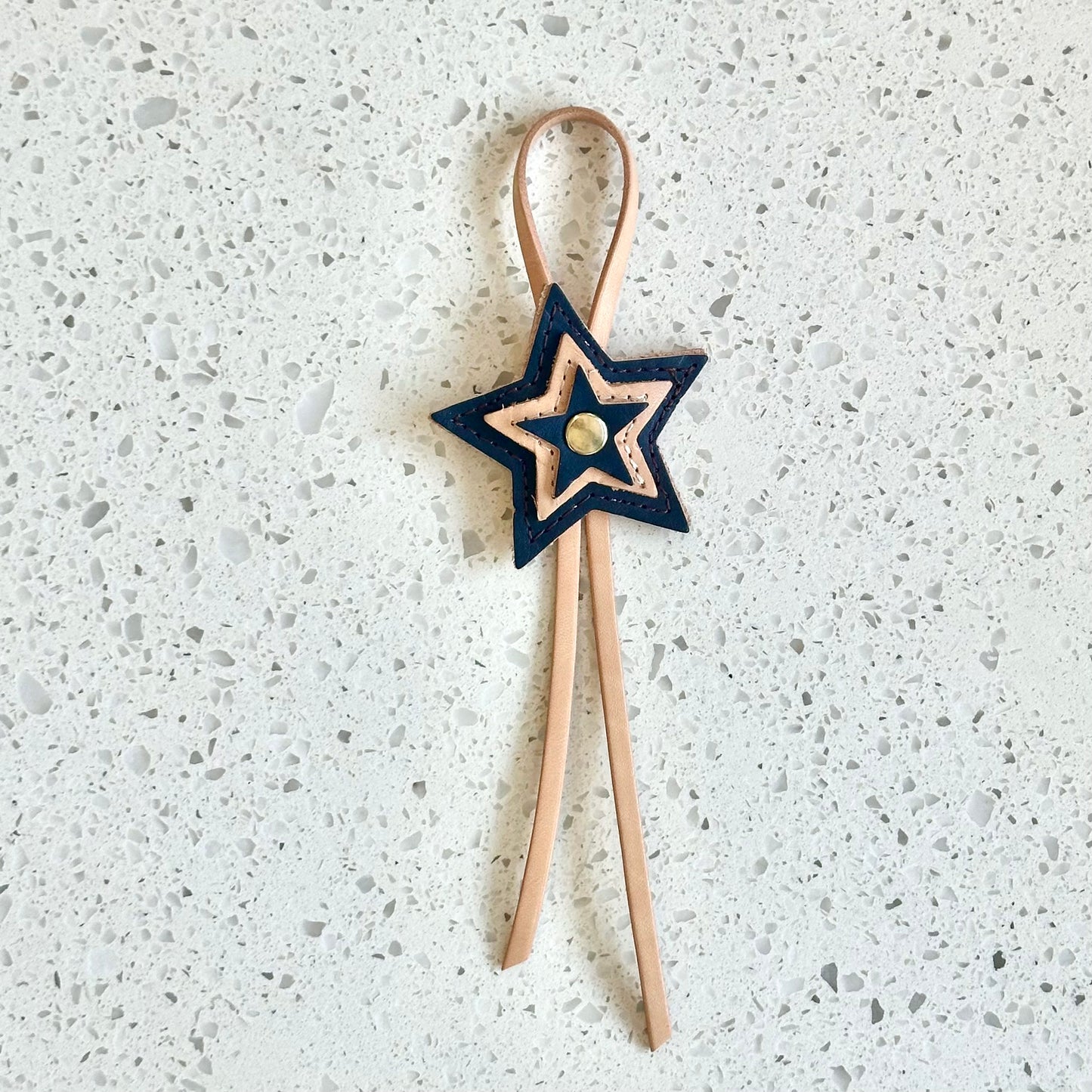 Multi Starburst Purse Charm - Navy HANDBAGS Indigo Laine