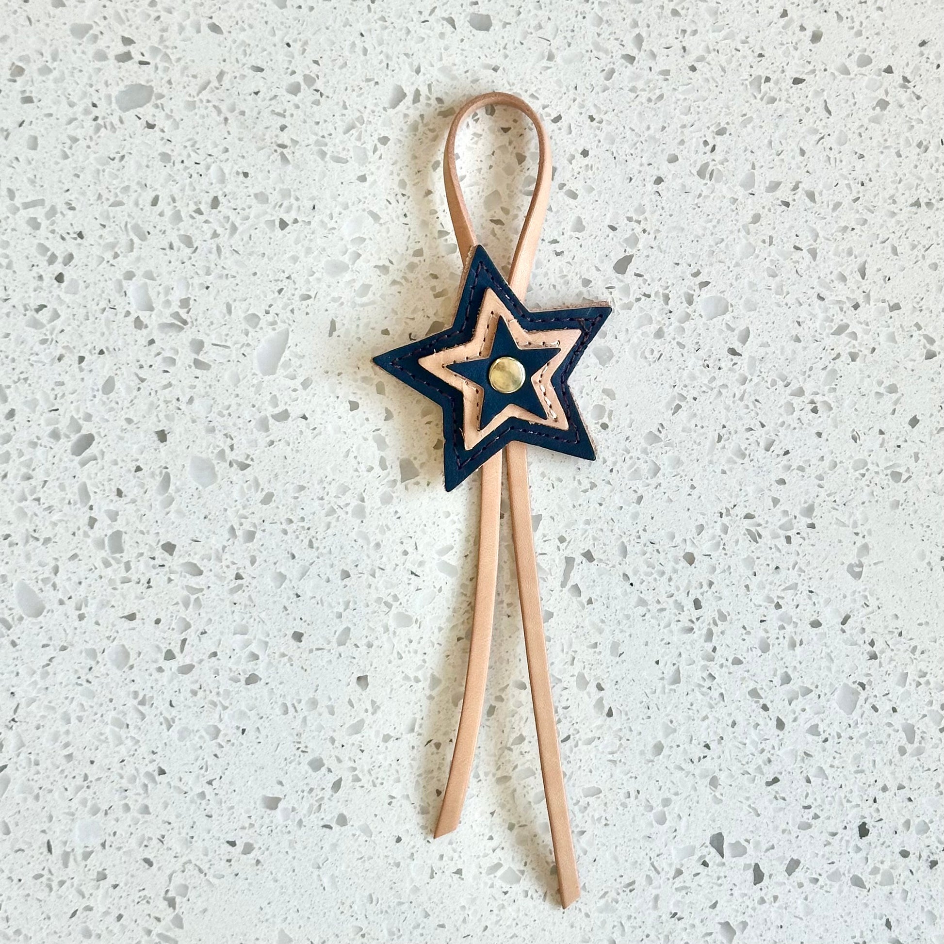 Multi Starburst Purse Charm - Navy HANDBAGS Indigo Laine