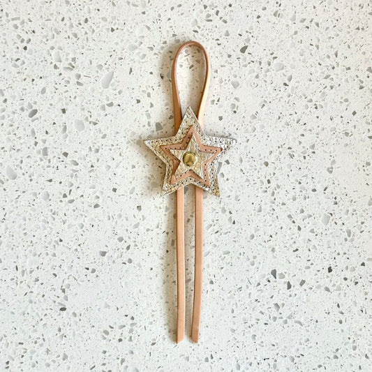 Multi Starburst Purse Charm - Metallic HANDBAGS Indigo Laine