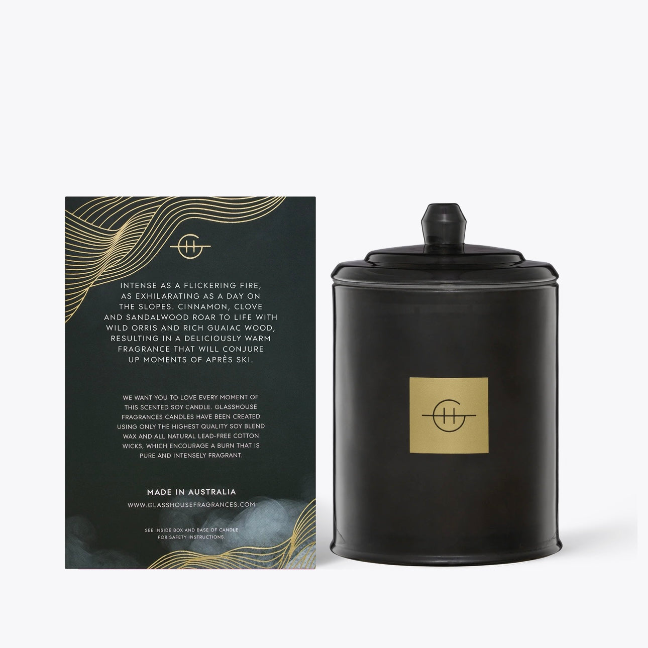 Fireside In Queenstown - 13oz Candle Candle Glasshouse Fragrances   