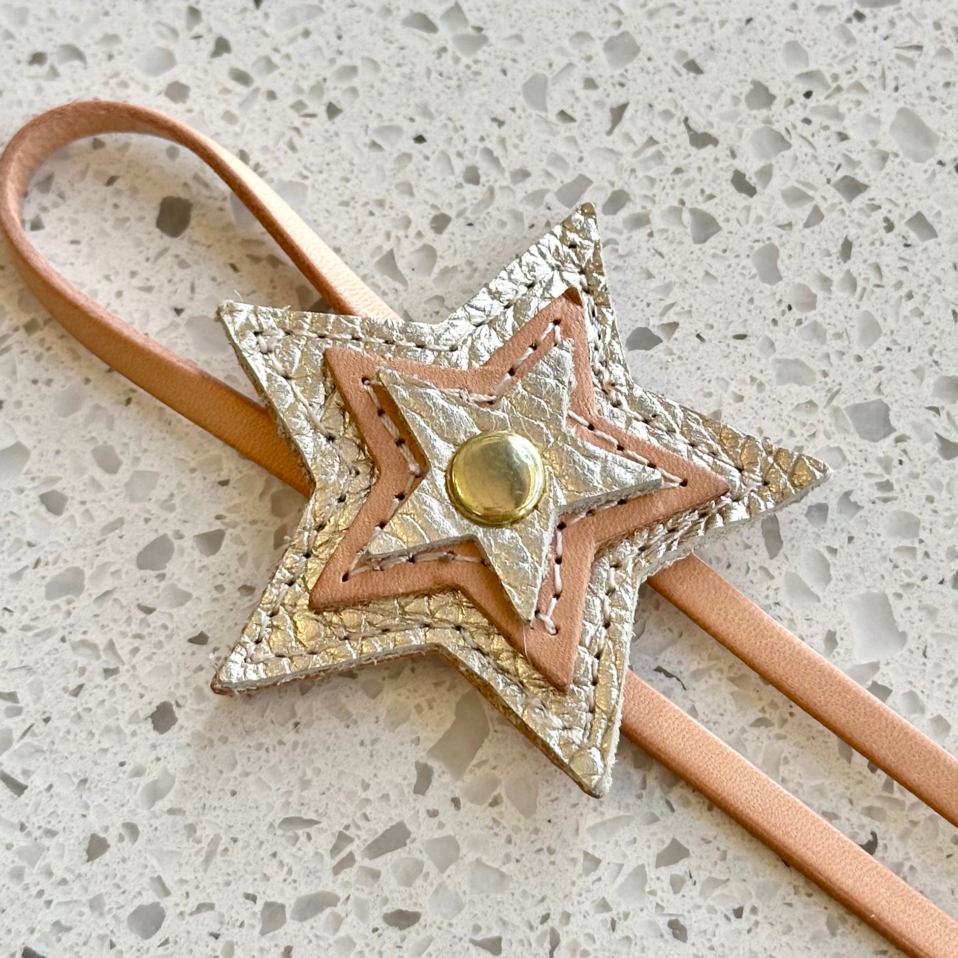 Multi Starburst Purse Charm - Metallic HANDBAGS Indigo Laine