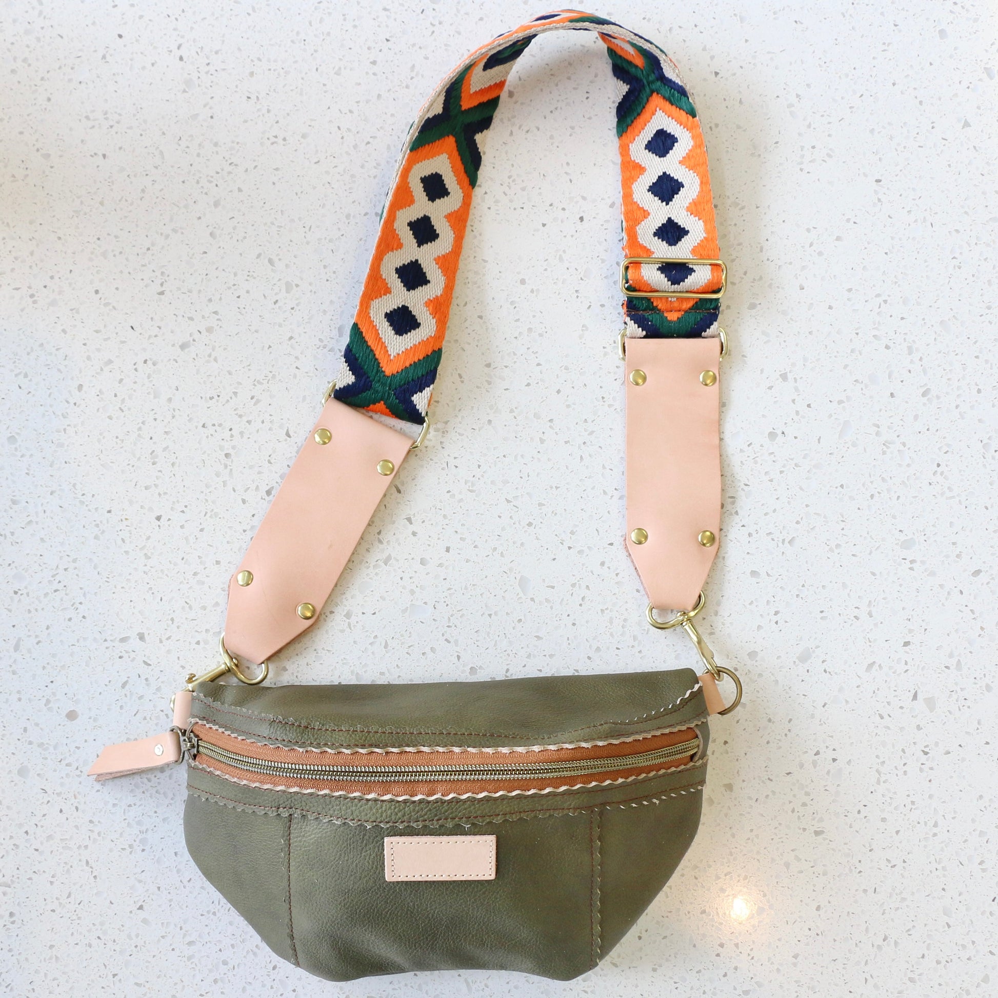 Better Than A Fanny Pack - Olive (Pouch Only) Fanny Packs Indigo Laine and Company   