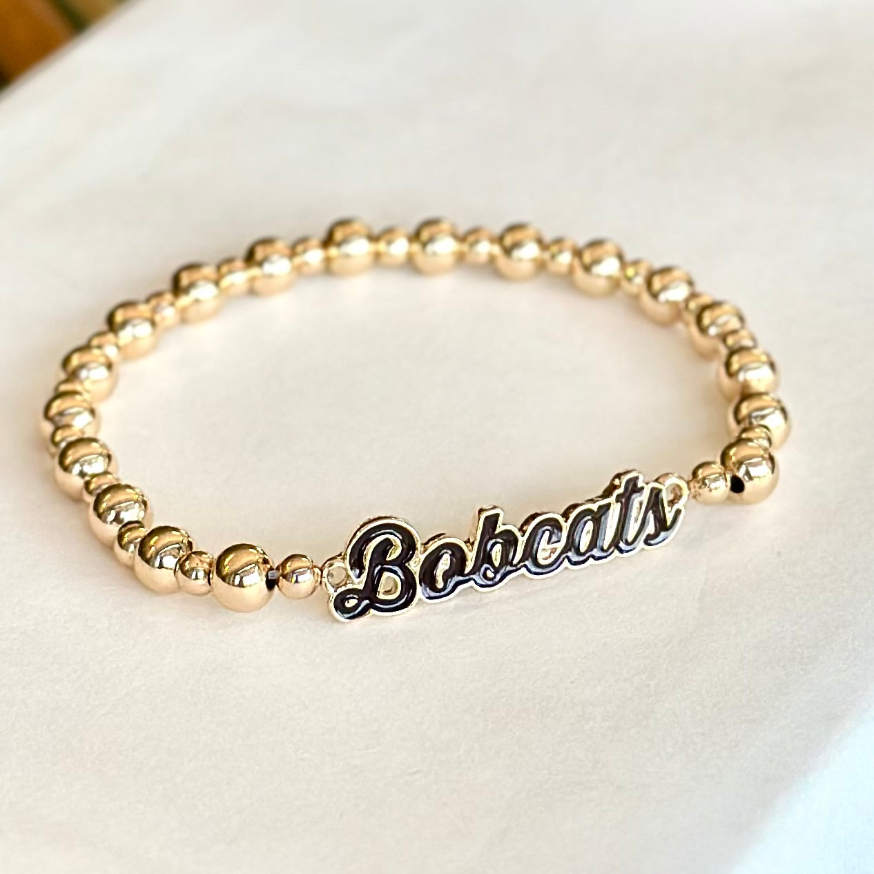 TXST Bobcat Enamel Bracelet