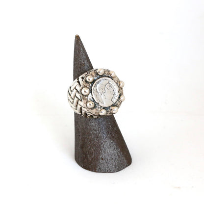 Small Coin Ring Rings Dian Malouf   