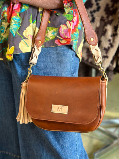 Lucy Shoulder Bag - Montana Indigo Laine