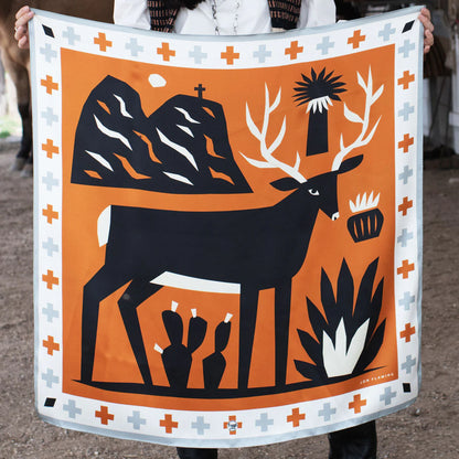 West Texas Buck - Scarf Bandana Scarves Fringe Scarves