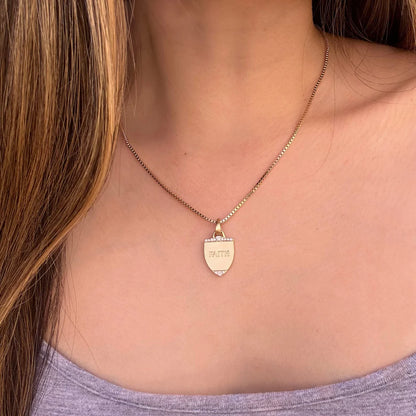 Shield of Faith Necklace NECKLACES JOY DRAVECKY