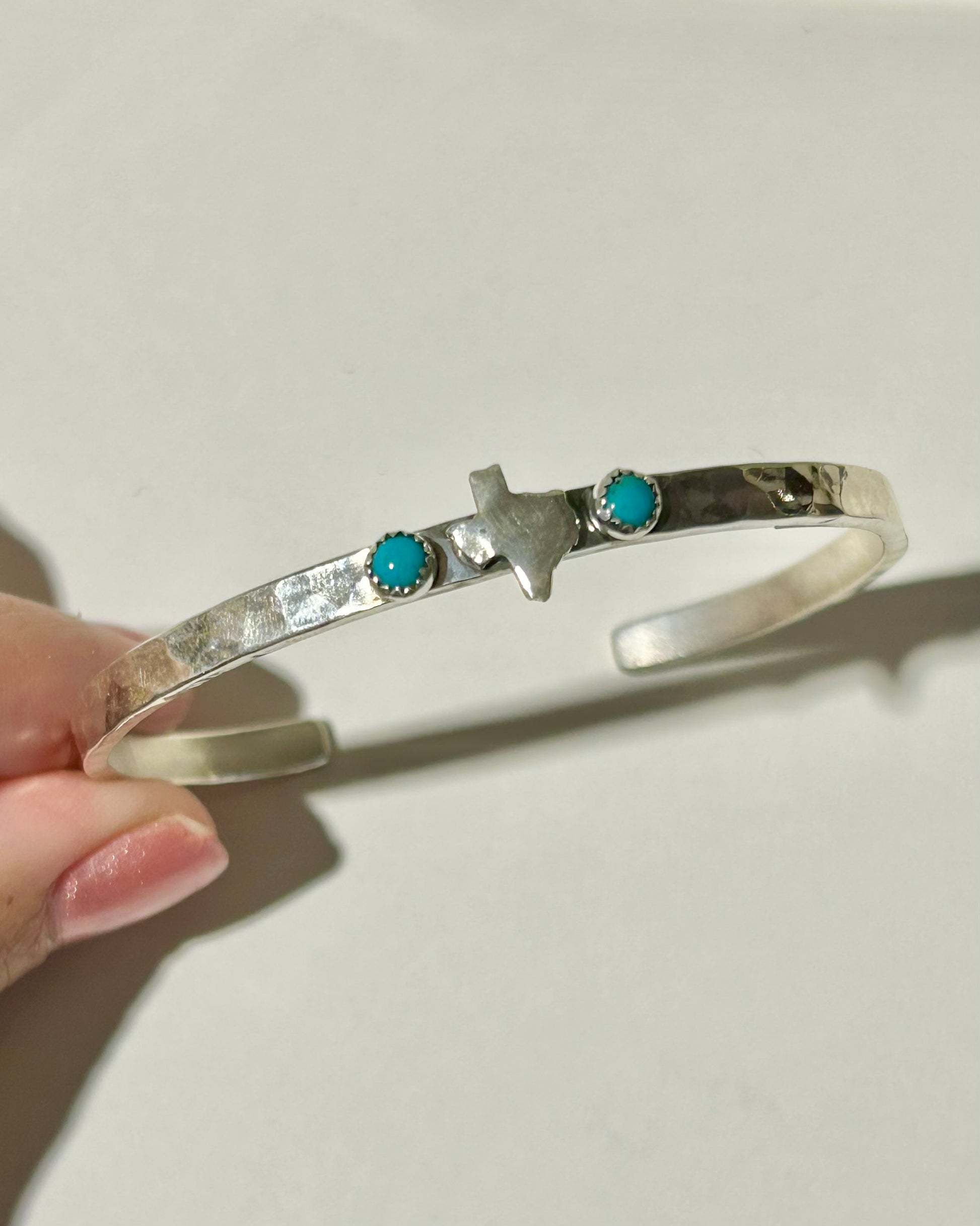 4mm Texas with Turquoise Cuff Cuffs Richard Schmidt