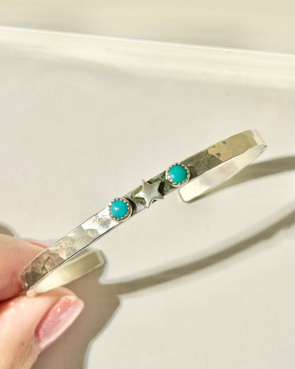 4mm Star with Turquoise Cuff Cuffs Richard Schmidt