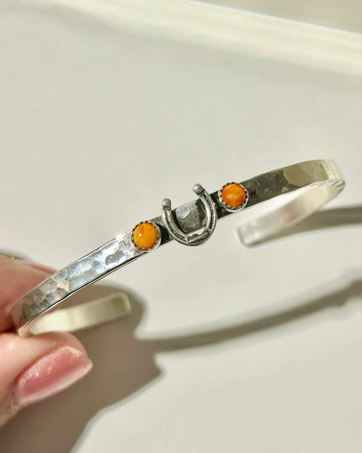 4mm Horseshoe with Spiney Oyster Cuff Cuffs Richard Schmidt