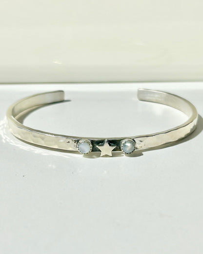 4mm Star with Mother of Pearl Cuff Cuffs Richard Schmidt