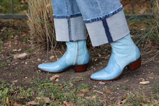 Lizard Tall Boots SHOES Mario Garcia