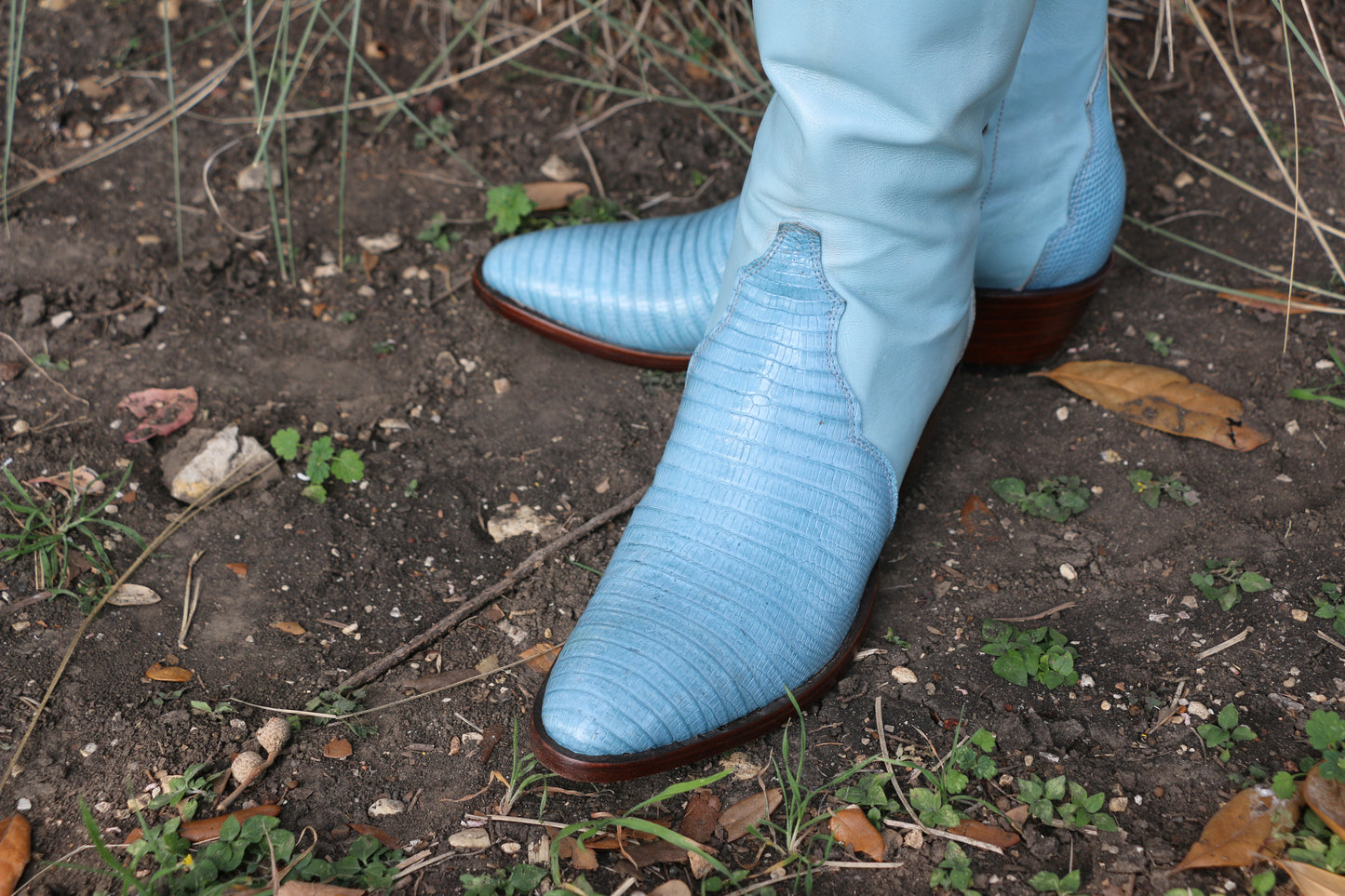 Lizard Tall Boots SHOES Mario Garcia